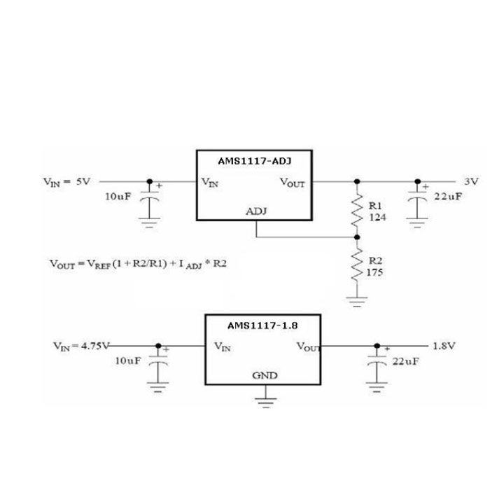 IC Nguồn AMS1117 SOT223