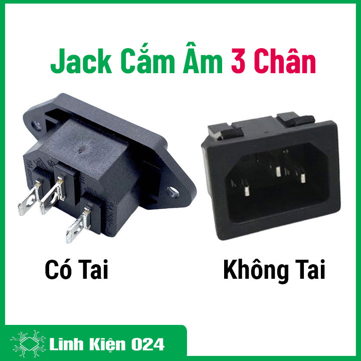 Jack Cắm Âm 3 Chân Nồi Cơm Điện