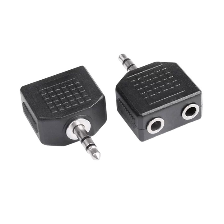 Jack Chia Audio 3.5mm 2 Cổng Ra (k1i8)
