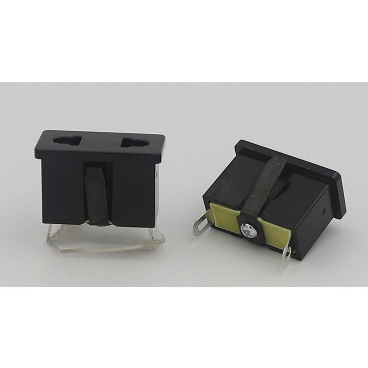 Jack Nguồn AC 2 Chân AS-01B Jack Phích Cắm