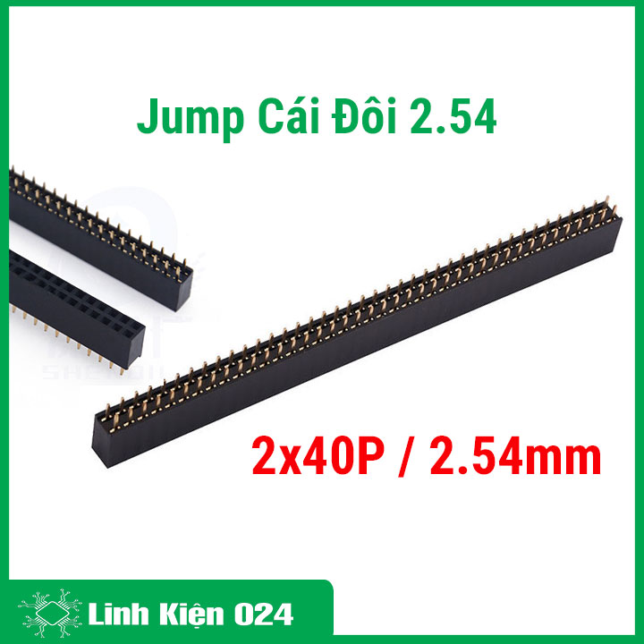 Jump Cái Đôi 2.54mm 2x40P (k1b7)