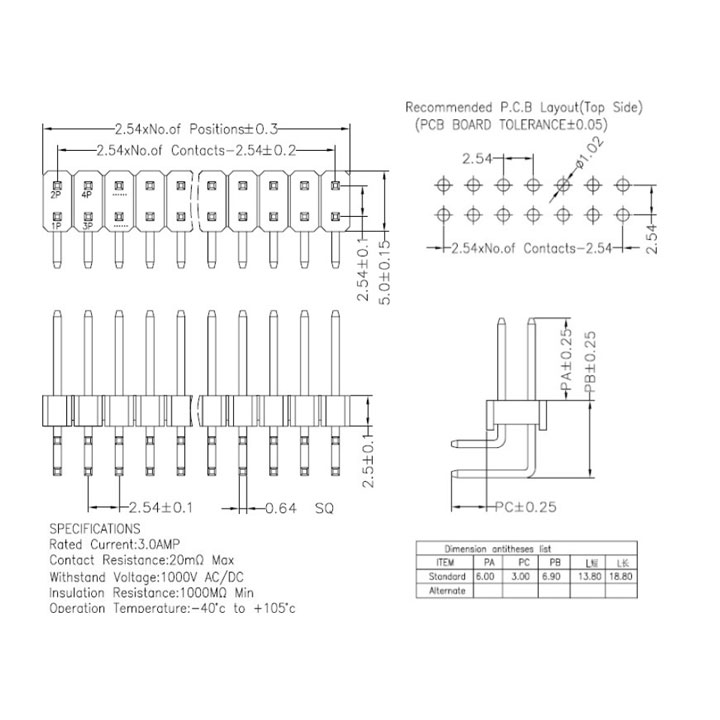 Jump Đực Đôi Cong 2.54 (k1a7)