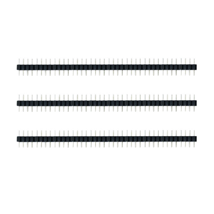 Jump Đực Đơn 1x40P 2.54 - 1 Thanh (k1a4)