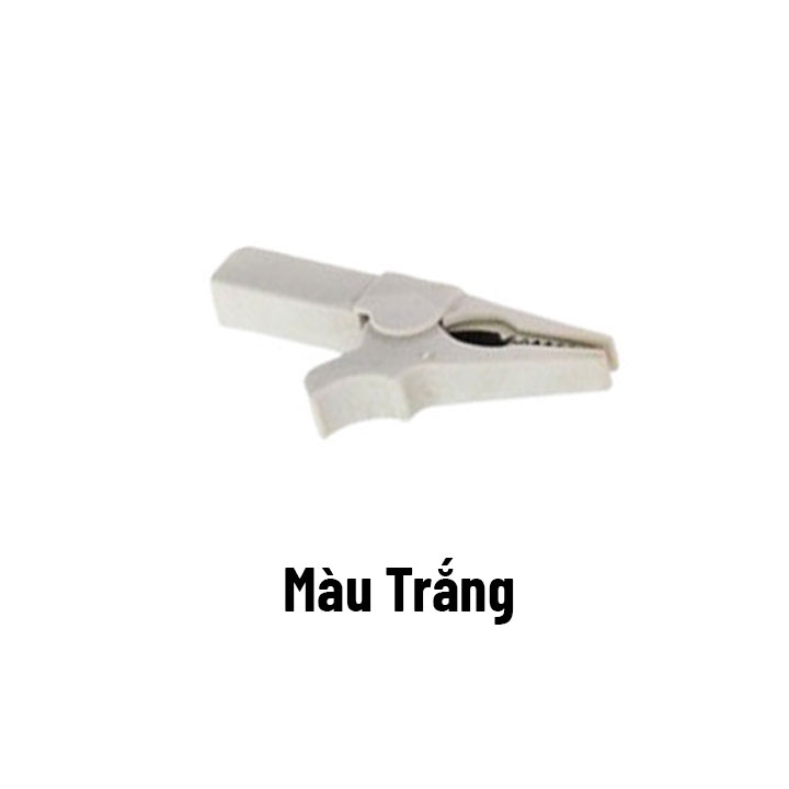 Kẹp Cá Sấu 10mm Tải 32A Thuận Tiện Đo Kiểm Tra Chân Kết Nối Bắp Chuối 4.0mm