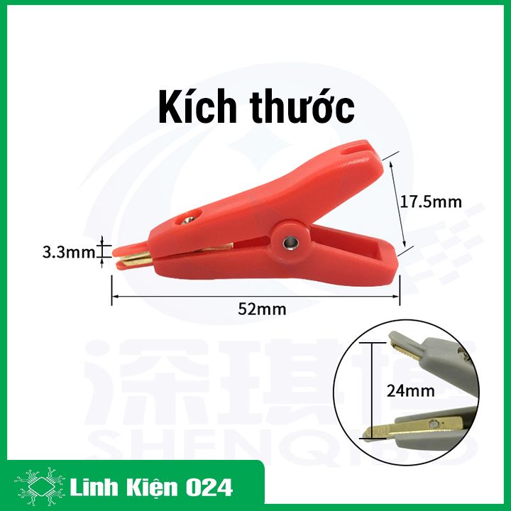 Kẹp Mỏ Vịt Kiểm Tra Điện Áp Cao LCR