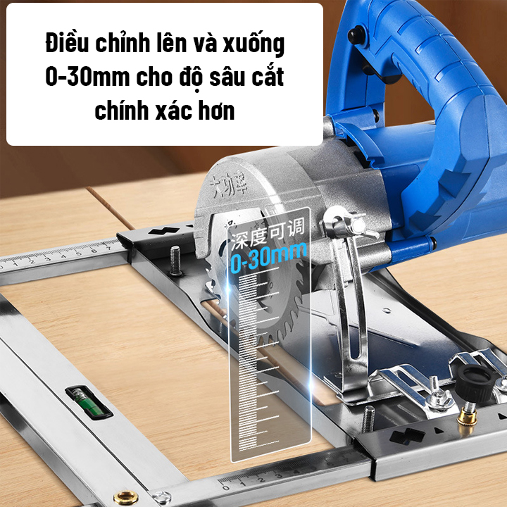 Khung Lắp Máy Cắt Máy Cưa Cầm Tay Cắt Gỗ Cắt Đá 5 Inch