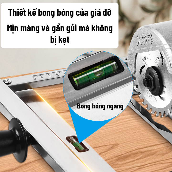 Khung Lắp Máy Cắt Máy Cưa Cầm Tay Cắt Gỗ Cắt Đá 5 Inch