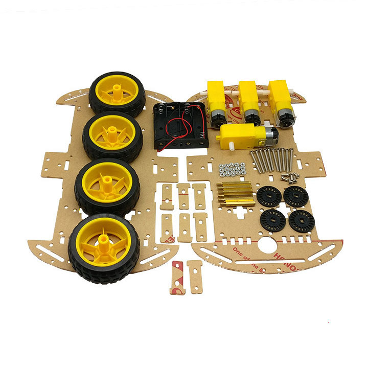 Khung Xe Robot 4 Bánh