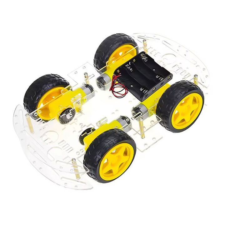Khung Xe Robot 4 Bánh