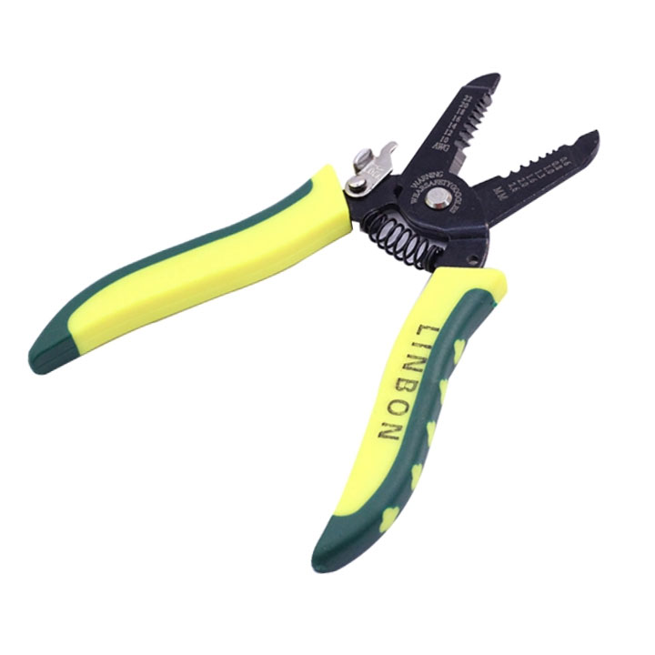 Kìm Cắt Tuốt Dây Điện Linbon