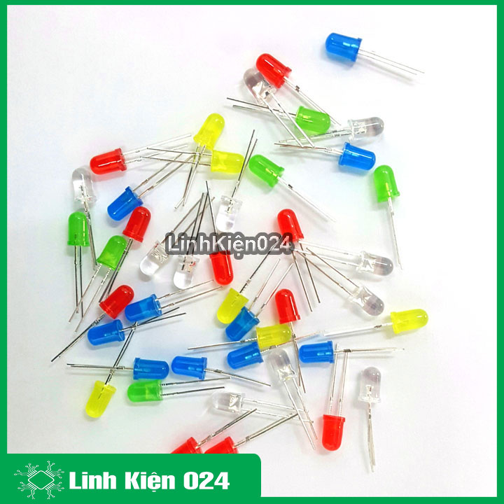 Led Đục Ø5 ( Gói 100 Con) - Vàng