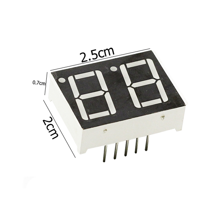 LED 7 Thanh 0.56inch Katot Chung - Sáng Đỏ
