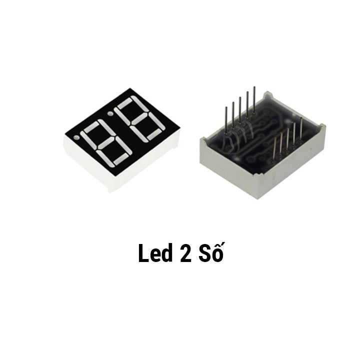 LED 7 Thanh 0.56inch Katot Chung - Sáng Đỏ