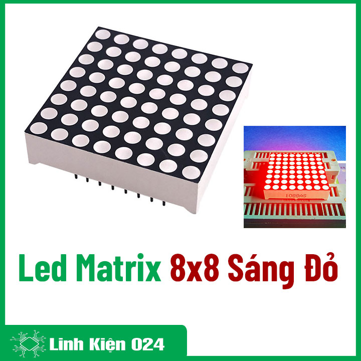 Led Matrix 8x8 Sáng Đỏ