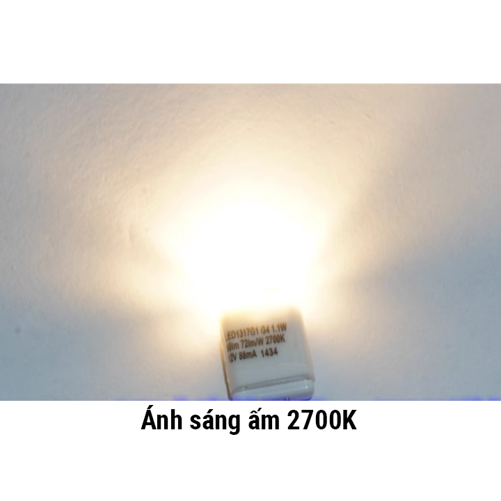 Bóng Đèn Led Siêu Sáng G4  12V 1.1W 80 Lumen