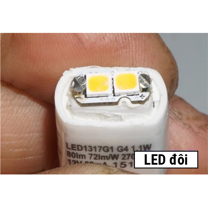 Bóng Đèn Led Siêu Sáng G4  12V 1.1W 80 Lumen