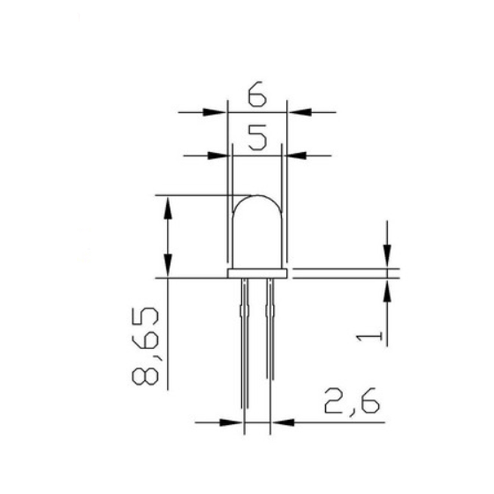 Bộ 20 Led Thu Hồng Ngoại Ø5mm ( Đen )