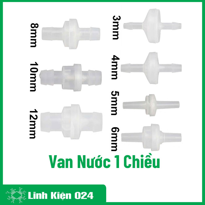 Van Nước Một Chiều Chống Mất Nước Cho Máy Bơm
