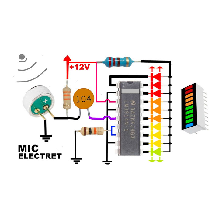 LM3914N Kiểu Chân DIP18 (K9E14)
