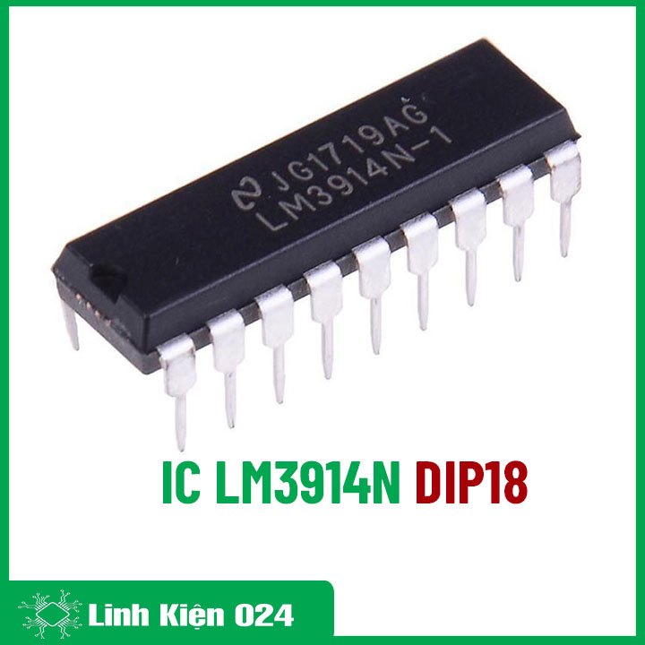 LM3914N Kiểu Chân DIP18 (K9E14)
