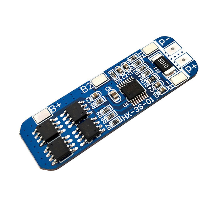 Module Mạch Bảo Vệ Pin Lithium 3 Cell 12.6V Dòng Xả 10A (K2I12-2)