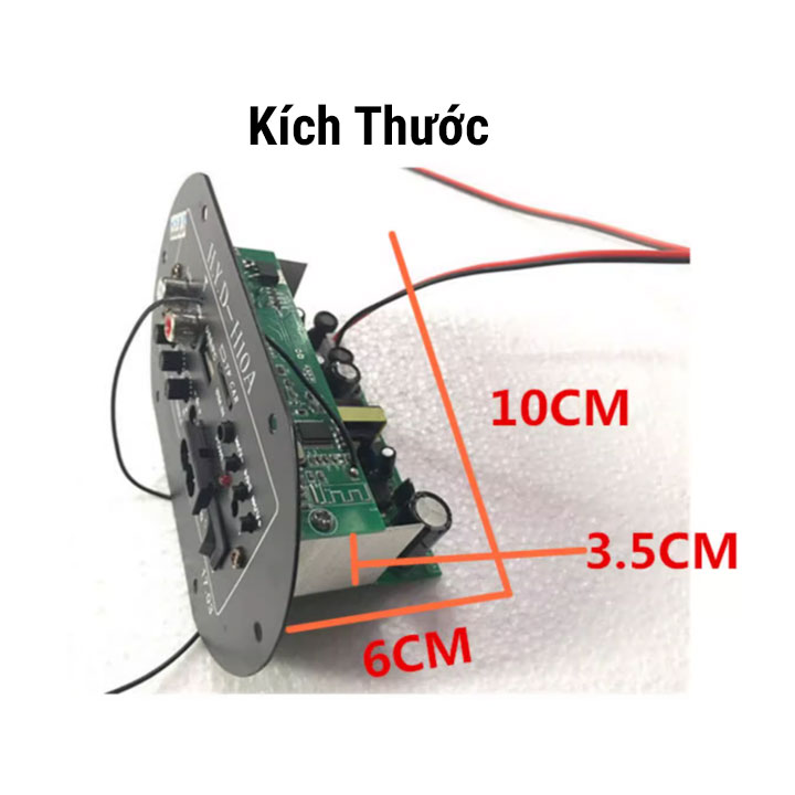 Mạch Loa Siêu Trầm 220VAC 12V-24VDC/Bluetooth/Loa 6-10 Inch 120W H10A