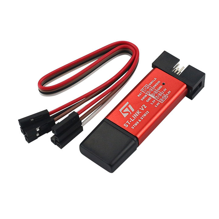 Mạch Nạp ST-Link V2, Mach Nạp Cho Vi Điều Khiển STM8 Và STM32 ((K3A1)