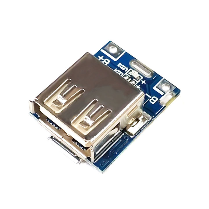 Mạch Sạc Pin Dự Phòng Bản Nâng Cấp 5V-600MA Mini Có Led Báo Sạc (K2A1)