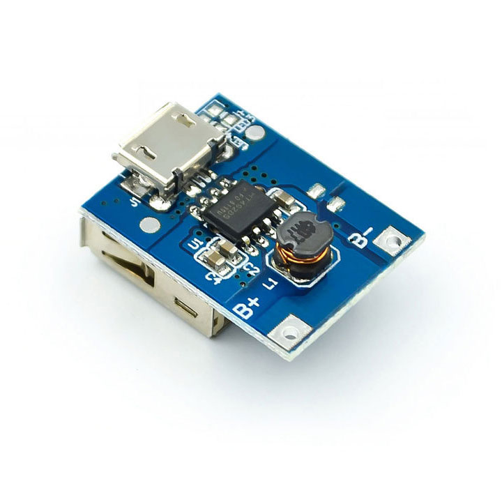 Mạch Sạc Pin Dự Phòng Bản Nâng Cấp 5V-600MA Mini Có Led Báo Sạc (K2A1)