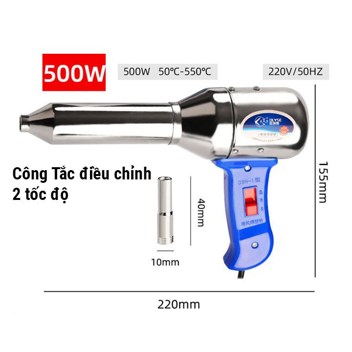 Máy Hàn Nhựa Công Suất Cao Máy Khò Màng Co Khò Chỉ