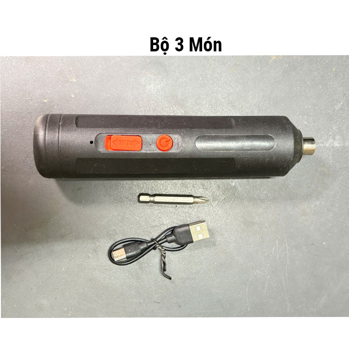 Máy Vặn Vít, Tua Vít Điện Sạc Pin Nhỏ Gọn Sửa Chữa Điện Tử Gia Dụng
