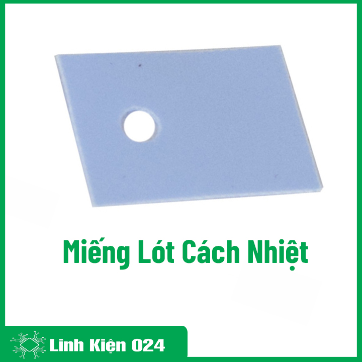 Bộ 10 Miếng Lót Cách Điện Dẫn Nhiệt Silicon