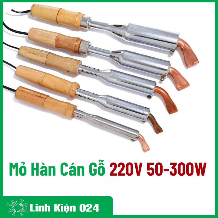 Mỏ Hàn Cán Gỗ Chuyên Dụng Cho Mối Hàn To Đủ Công Suất