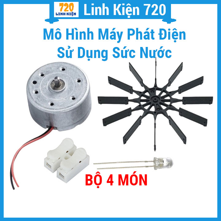 Mô Hình Máy Phát Điện Sử Dụng Sức Nước