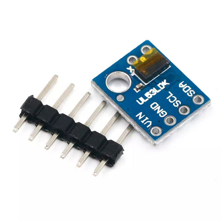 Module Cảm Biến Khoảng Cách VL53L0X GY-530 Siêu Nhỏ Time Of Flight IIC  Bằng Laze ( K3E18-1)