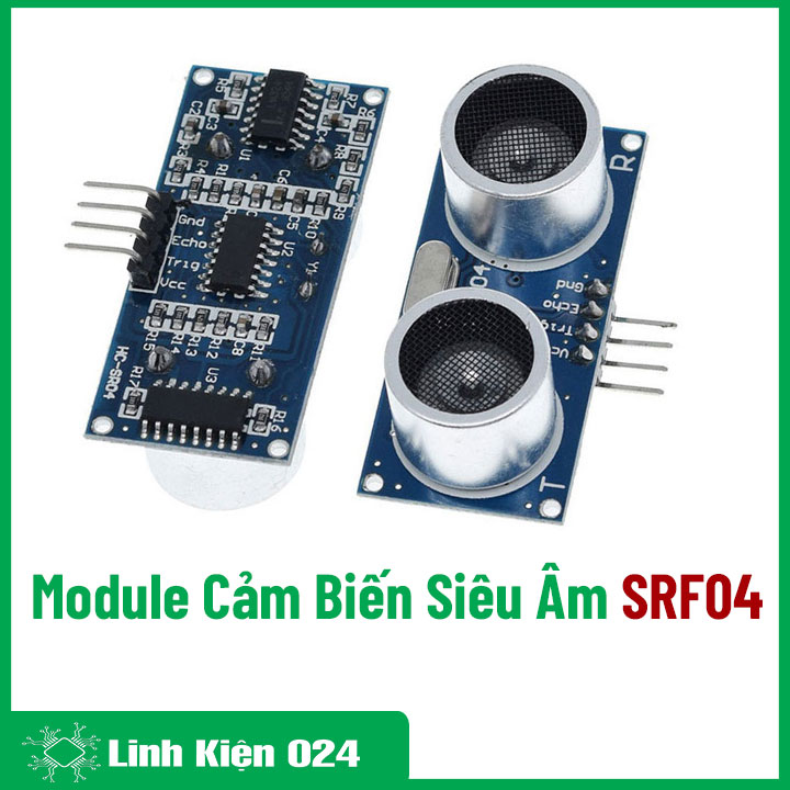 Module Cảm Biến Siêu Âm SRF04 (K3D9)