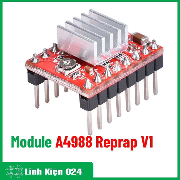 Module Điều Khiển Động Cơ Bước Máy In 3D A4988 Reprap V1 (K4B12-1)