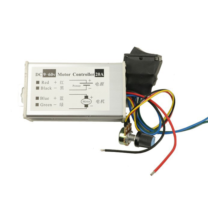 Module Điều Khiển Tốc Độ Động Cơ DC PWM 9-60V 20A 1200W 25Khz (K4C12)