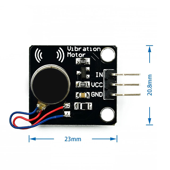 Module Động Cơ Rung Điện Thoại 3-5VDC Báo Rung ( K2K20)