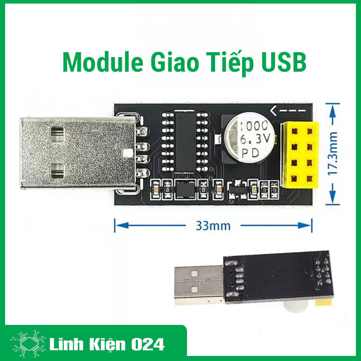 Module Giao Tiếp USB Cho Module Wifi ESP8266-01 (K3D2-2)