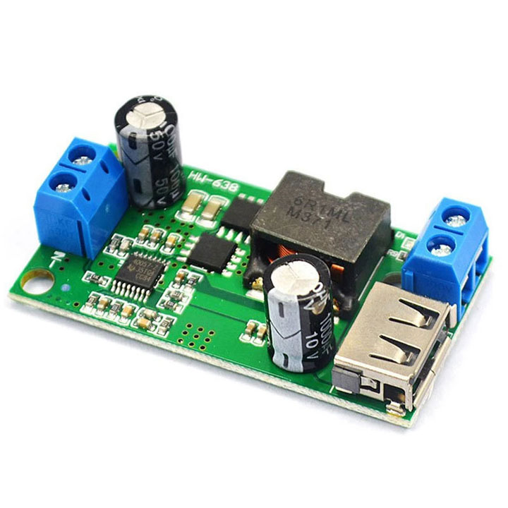 Module Hạ Áp Buck DC-DC Vin 9V-38V Vout 5V 5A HW-638 Chất Lượng Cao (K2E7)
