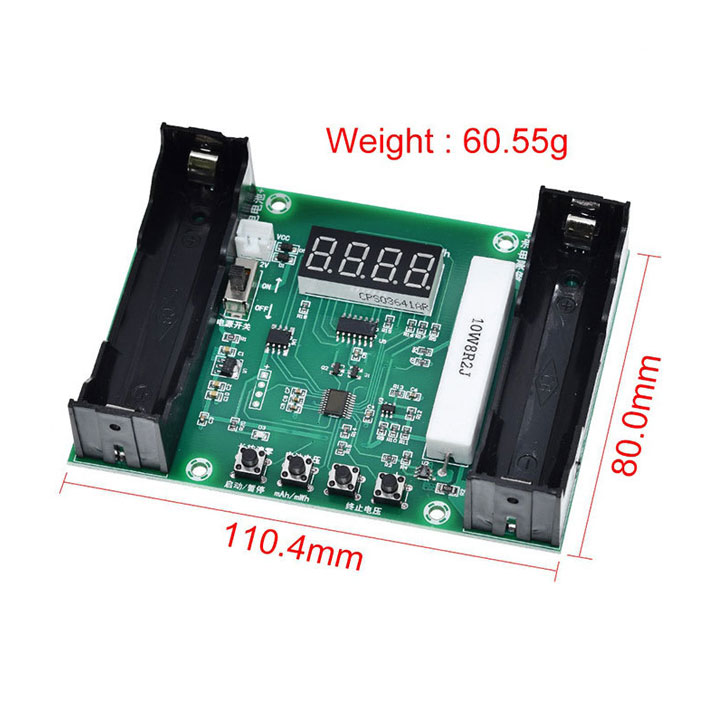 Module Kiểm Tra Dung Lượng Thực Pin 18650 XH-M240