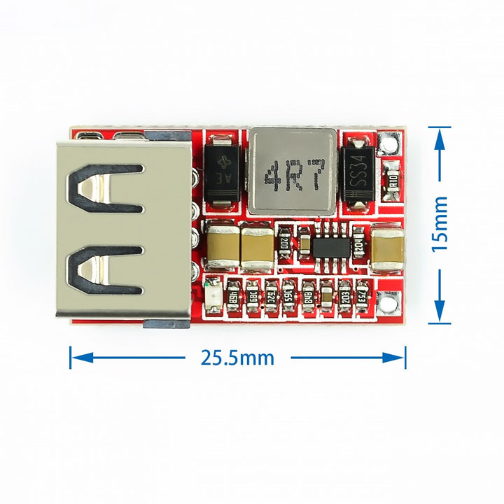 Module Sạc Nhanh 5V 3A Input 6-24VDC (k2f5)