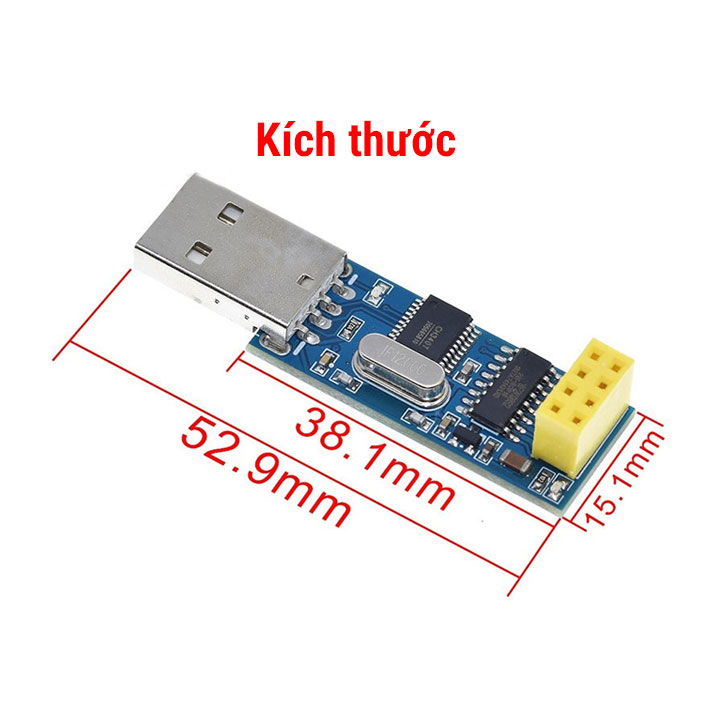 Module USB NRF24L01 - Giao Tiếp UART (K3C3)