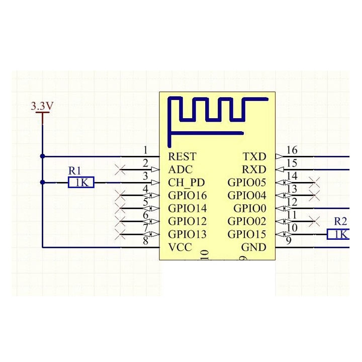 Module Wifi ESP8266-07 (K3D1-2)