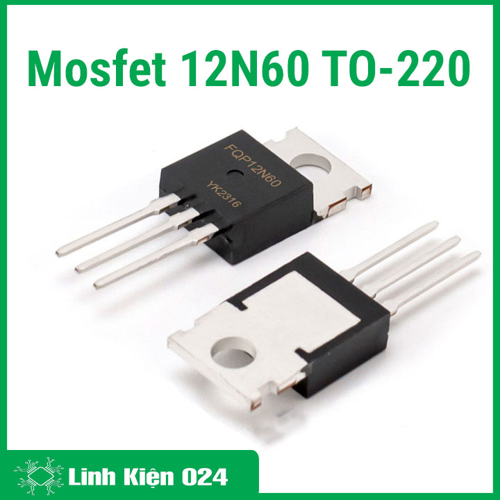 Mosfet 12N60 TO-220 10A 600V N-CH (K9C2)
