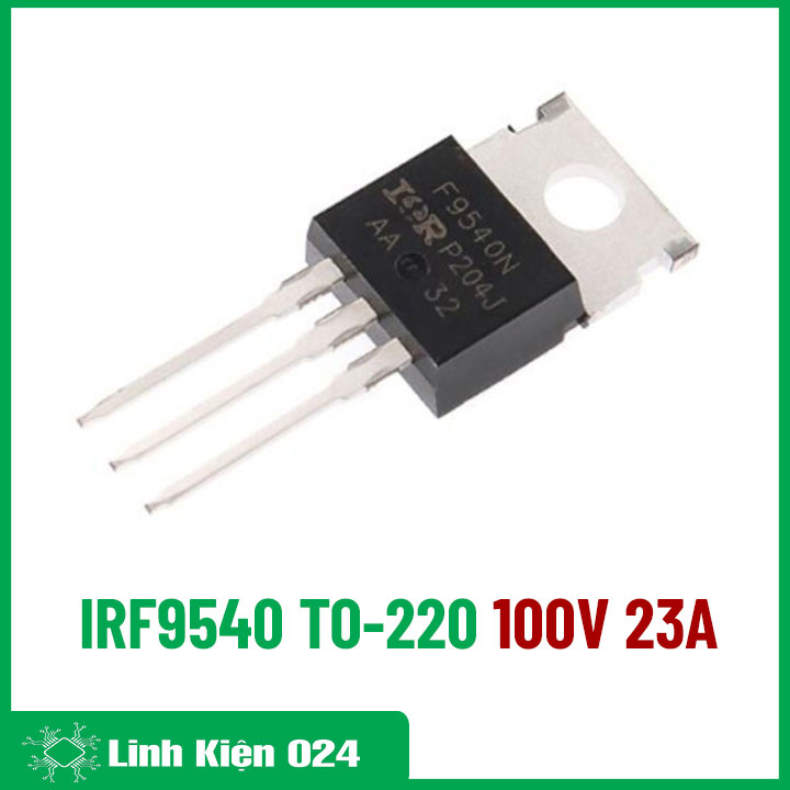Mosfet IRF9540 TO-220 23A 100V P-CH (K9C4)