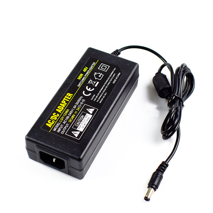 Nguồn Adapter 48V-2A Jack 5.5x2.1mm ( Hàng Zin )