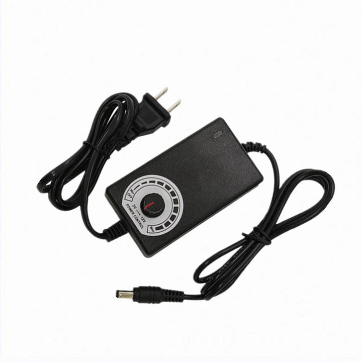 Nguồn Adapter Điều Chỉnh Điện Áp 3-12V Hiển Thị Điện Áp