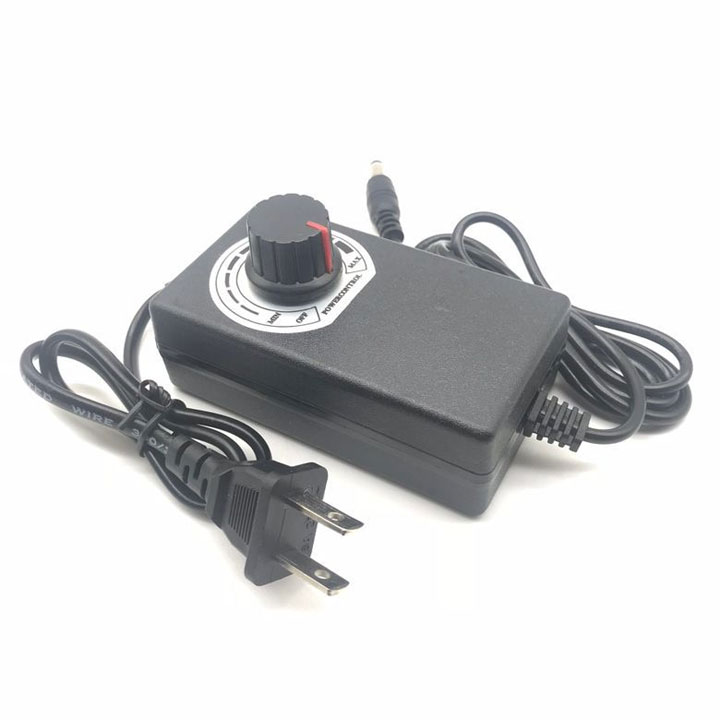Nguồn Adapter Điều Chỉnh Điện Áp 3-12V Hiển Thị Điện Áp